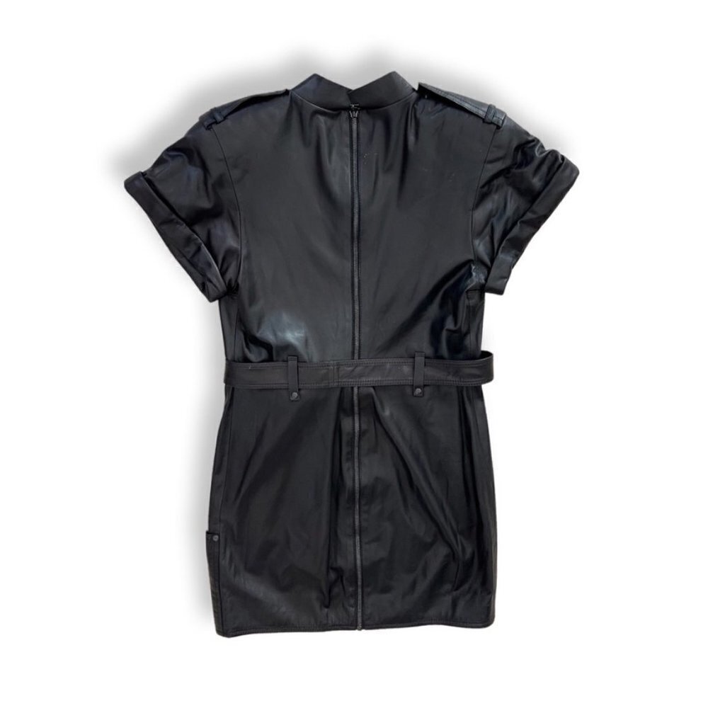 Tom Ford black lamb leather dress size 42 - Picture 3 of 10